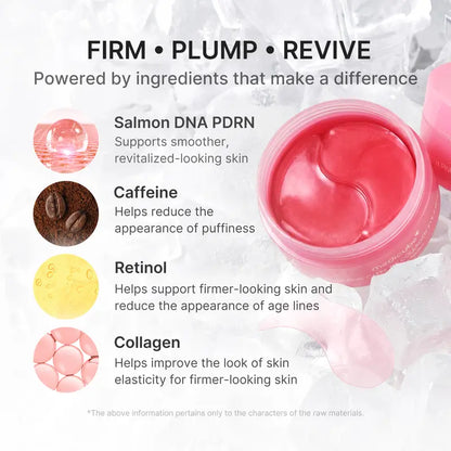 Pink Collagen Eye Patches